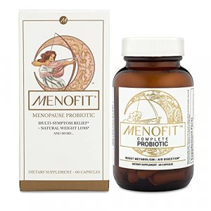 Menofit - Menopause Supplements For Women - Natural Menopause + Perimenopause Relief For Hot Flashes, Weight Management, Low Energy, Mood, Hormone Su
