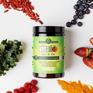 Vital Greens Antioxidant Superfood Powder Natural Multivitamin Formula 120Gm / 4.23 Oz
