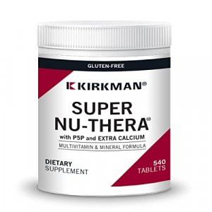Kirkman Super Nu-Thera With P5P And Extra Calcium | 540 Tablets | Multi Vitamins