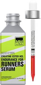 Runners Creatine Serum | Higher Speed, Longer Run, Cellular Energy, Faster Recovery. Easily Absorbed. Does Not Cause Water Gain. With Creatine Hcl + 