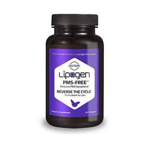 Lipogen Pms-Free : Pms Relief For Women. Clinically Proven To Reduce Emotional & Physical Premenstrual Syndrome Symptoms, Like Pms Mood Swing, Depres