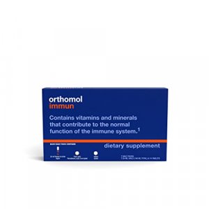 Orthomol Immun Vial, Immune Support Supplement, 7-Day Supply, Vitamins A, B, C, D, E, Zinc, Iodine