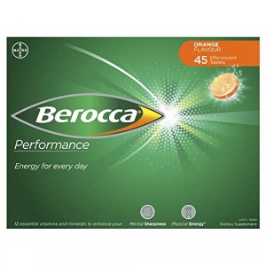 Berocca Orange Effervescent Tablets 45-Count
