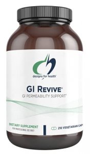 Designs For Health Gi Revive - Gut Health Supplements - Intestinal Lining + Gut Health Support With Slippery Elm, Cat'S Claw, Aloe, L-Glutamine, Mars