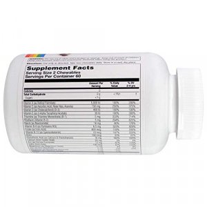 Children'S Chewable Vitamins & Minerals Solaray 120 Chewable, 2 Pack