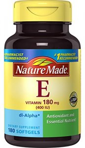 Nature Made Vitamin E 400 Iu (Dl-Alpha) Softgels Value Size 3 Pack
