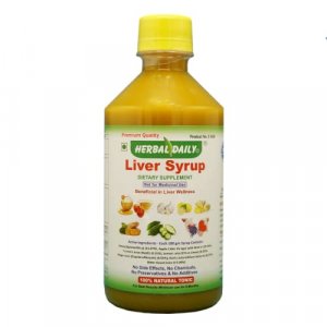 Liver Syrup Natural Dietary Liver Supplement Beneficial In Liver Cleanse Body Detox & Repair Support Overall Health Wellness - Turmeric Bitter Guard 