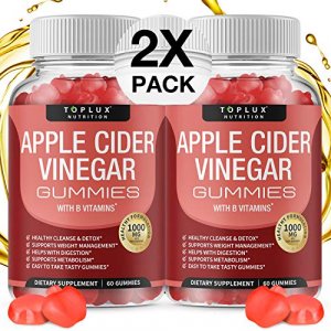 Apple Cider Vinegar Gummies - 1000Mg Organic Acv With The Mother For Immune System, Detox & Cleanse, Gummy Alternative To Apple Cider Vinegar Capsule