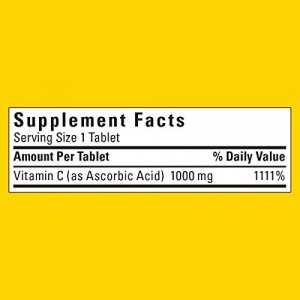 Nature Made Vitamin C 1000 Mg 365 Count Tablets
