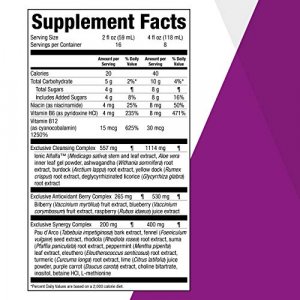 Isagenix Cleanse For Life - Detox Cleanse Drink With Vitamin B12, Niacin And Vitamin B6 For Overall Wellness - 32-Ounce Bottle (Natural Rich Berry Fl