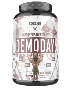 Axe & Sledge Supplements Demo Day Intra-Workout Carbohydrate Powder With Cluster Dextrin, Carb10, Hydromax, & Palatinose, Enhances Performance And Pu