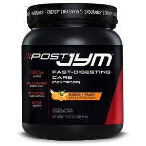 Jym Supplement Science Post Fast-Digesting Carb - Post-Workout Recovery Pure Dextrose | Jym Supplement Science | Mandarin Orange Flavor, 30 Servings,