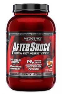 Myogenix Aftershock Post Workout, Unlimited Muscle Growth | Anabolic Whey Protein | Mass Building Carbohydrates | Amino Stack Creatine And Glutamine