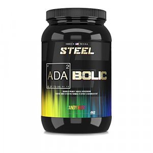 Steel Supplements Adabolic Pre Workout | Muscle Builder For Men & Women | Candy Bliss | Post Workout Recovery Drink | Restores Muscle Glycogen For Na