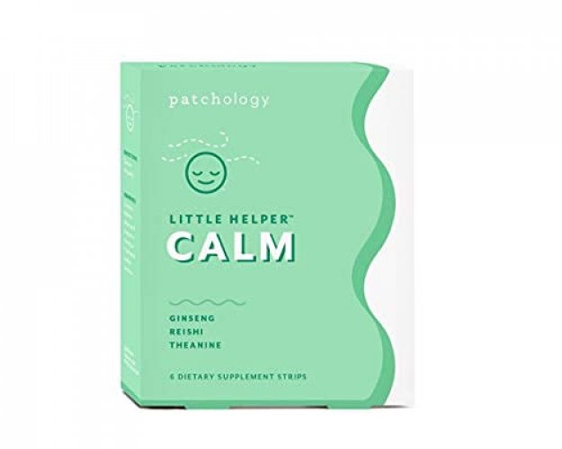 Patchology Little Helper AllNatural Supplement Strips Green Tea