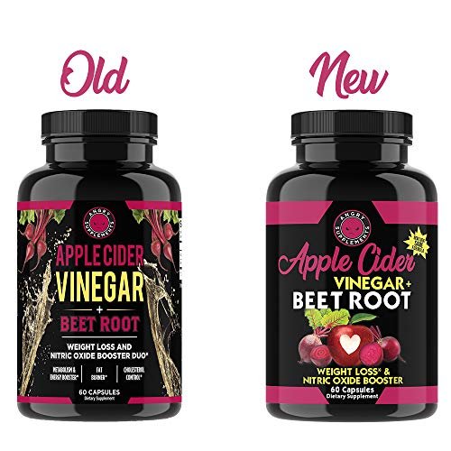 Angry Supplements Apple Cider Vinegar Beet Root Capsules Detox