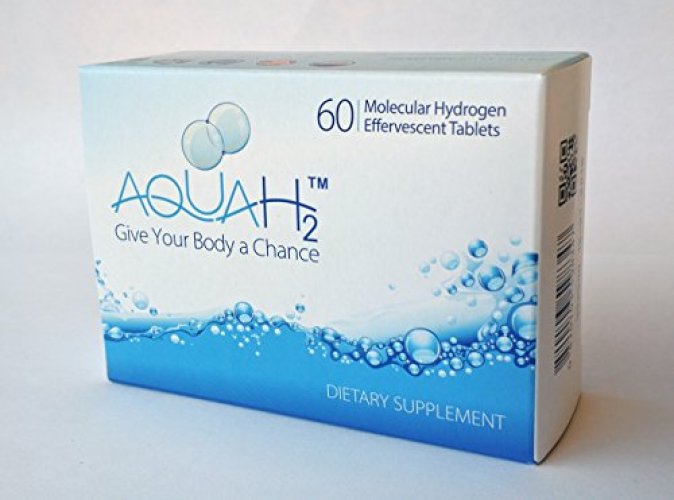 Aquah2 Molecular Hydrogen Tablets | 60 Hydrogen Water Tablets By Aquah2