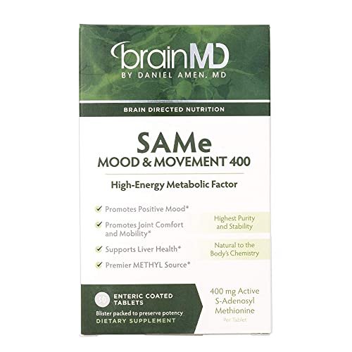 Dr. Amen Brainmd Same Mood & Movement 400 Mg, 30 Tablets Promotes