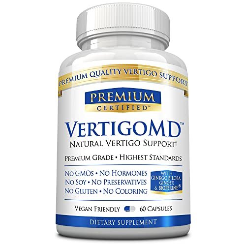 Premium Certified Vertigomd Dizziness And Balance Support 60