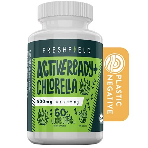 Freshfield Chlorella, Vegan Friendly, 500Mg Capsules, Naturally