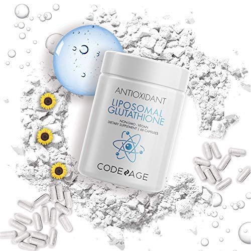 Codeage Liposomal Glutathione Supplement - Pure Reduced Setria L Glutathione Skin - Nano Encapsulated Glutathione Powder Pills - Phospholipids - Anti - Imported Products from USA - iBhejo Codeage Liposomal Glutathione Supplement - Pure Reduced Setria L Glutathione Skin - Nano Encapsulated Glutathione Powder Pills - Phospholipids - Anti - Imported Products from USA - iBhejo
