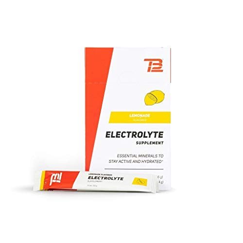 TB12 Electrolyte Supplement Powder for Fast Hydration by Tom Brady - Natural, Easy to Mix Powder. Low Sugar, Low Calorie, Vegan. Magnesium, Sodium