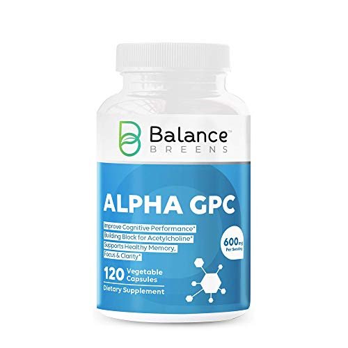 Alpha GPC 600mg - 120 Veg Capsules –