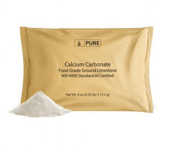  Pure Original Ingredients Calcium Carbonate (1 lb) Dietary  Supplement, Food Preservative, Acid Neutralizer : Health & Household