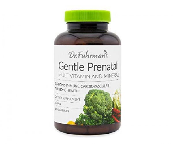 Dr. Fuhrman'S Gentle Prenatal Multivitamin & Mineral Supplement With Iron 120 Capsules