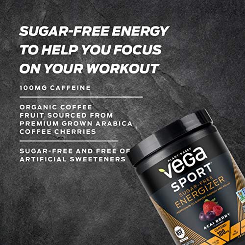 Vega Sport Sugar Free Pre-Workout Energizer, Berry - Pre Workout Powder For  Women & Men, Supports Energy And Focus, Electrolytes, Vegan, Keto, Gluten -  Imported Products from USA - iBhejo