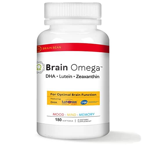 Brain Bean Brain Omega With Lutein & Zeaxanthin, Supports Heart And Eye