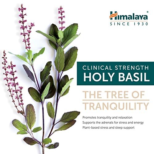 Himalaya Holy Basil Tulsi Herbal Supplement Stress Relief