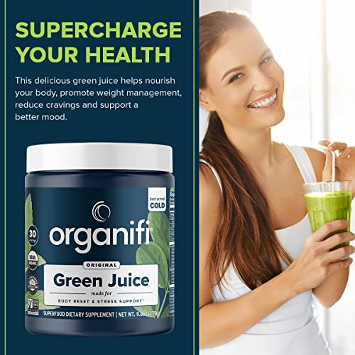 Organic green 2024 juice superfood powder