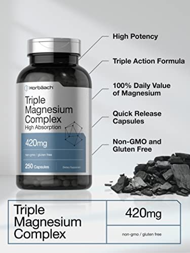 Magnesium Oxide Citrate Complex  High Absorption Non-GMO Gluten