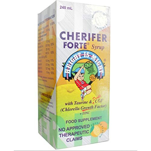 Cherifer Forte Syrup Fortified With Zinc With Taurine And Double