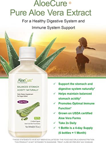 Aloecure for clearance acid reflux