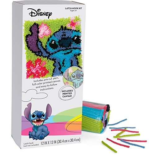 Dimensions 7275542 Disney's Lilo and Stitch Latch Hook Kit for