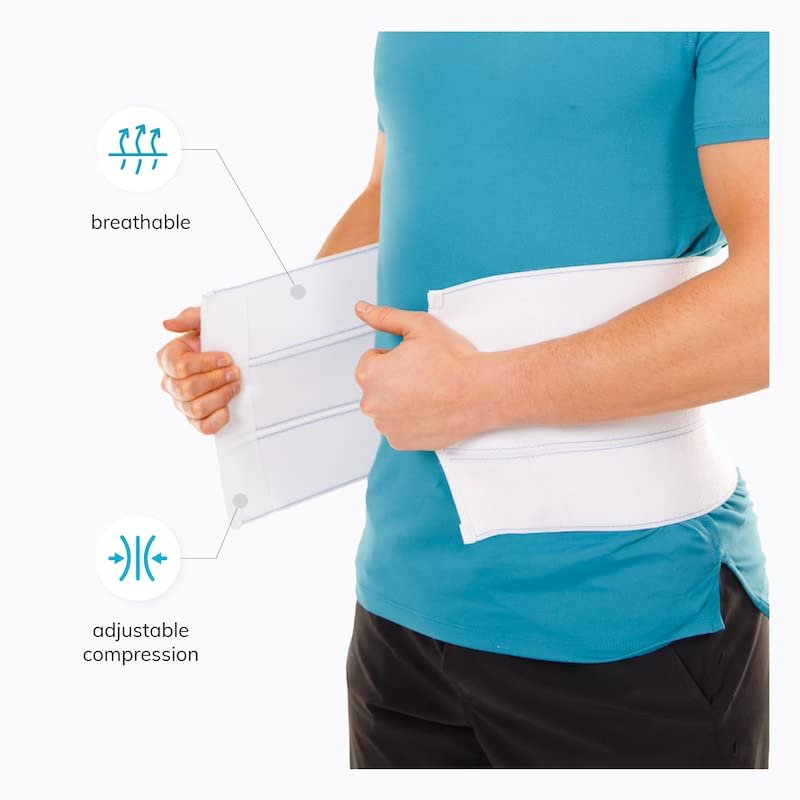 Braceability 2Xl Plus Size Bariatric Abdominal Stomach Binder  Obesity  Girdle Belt For Big Men & Women With A Large Belly, Post Surgery Tummy &  Wais - Imported Products from USA - iBhejo