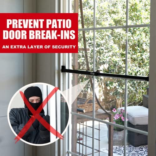 Securityman Sliding Door Security Bar-Child Proof Sliding Glass Door ...