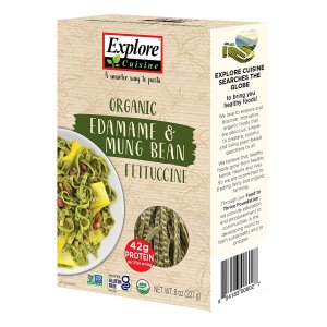 Explore Cuisine Organic Edamame & Mung Bean Fettuccine - 8 oz