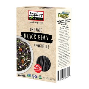 Explore Cuisine Organic Black Bean Spaghetti - 8 oz - Easy-to-Make Pasta