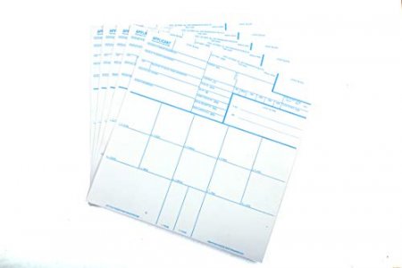 Fingerprint Cards, Applicant FD-258, 5 Cards