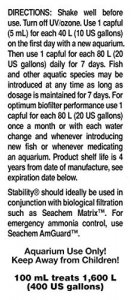 Seachem Stability Fish Tank Stabilizer - For Freshwater and Marine Aquariums 100ml