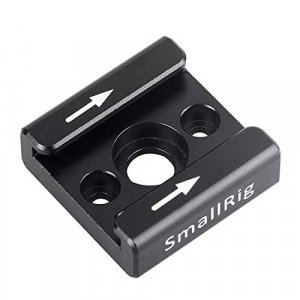 SMALLRIG Cold Shoe Mount Adapter with 1/4 Thread Hole for Camera and Camcorder Rigs 1241