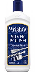 Wright's Silver Cleaner and Polish - 7 Ounce - Ammonia Free - Use on  Silver, Jewelry, Antique Silver, Gold, Brass, Copper and Aluminum