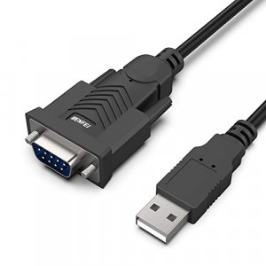 USB to Serial Adapter, BENFEI USB to RS-232 Male (9-pin) DB9 Serial Cable, Prolific Chipset, Windows 10/8.1/8/7, Mac OS X 10.6 and Above, 1.8M