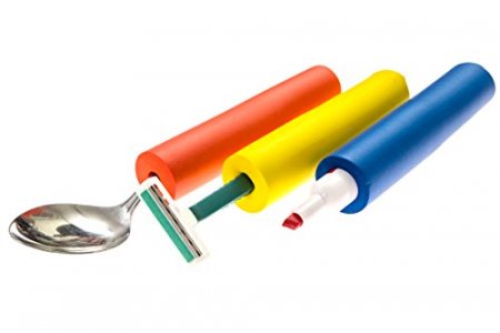 [6 Pack] Foam Grip Tubing/Foam Tubing - 3 Sizes - Ideal Grip Aid for Utensils, Tools and More - No BPA/Phthalate/Latex