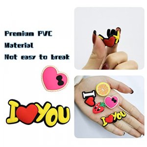 30,50,100 pcs Random Shoe Charms Croc charms for Clog Shoe & Bracelet Wristband Decoration Party Gift, for Kids & Adult