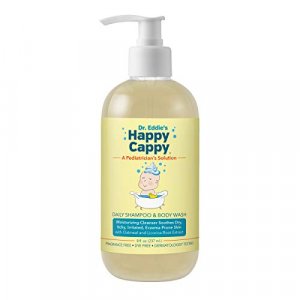 Dr. Eddie's Happy Cappy Daily Shampoo & Body Wash for Children, Soothes Dry, Itchy, Sensitive, Eczema Prone Skin, Dermatologist Tested, No Fragrance,