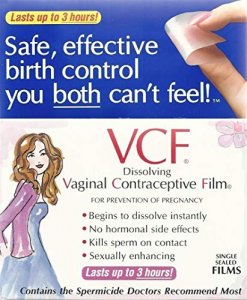 VCF Birth Control, 9 Single Sealed Films
